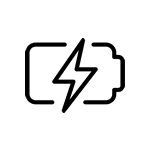 Battery storage integrated with solar panels